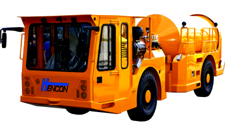 Hencon TransVers Mixer 4.5 m³ Underground Self-Propelled Concrete Mixing Machine 4.5 m³ / 7 m³