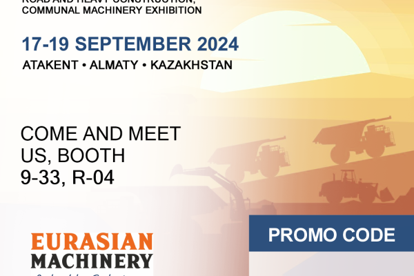 20th Kazakhstan International Exhibition “Road and Industrial Construction, Municipal Equipment”