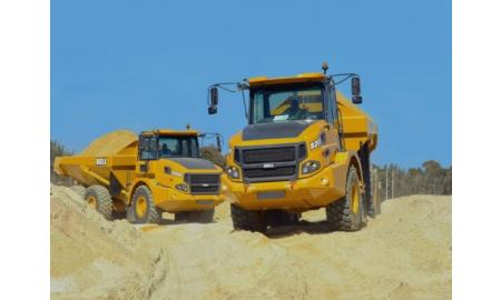 Jointed dump truck  B20E