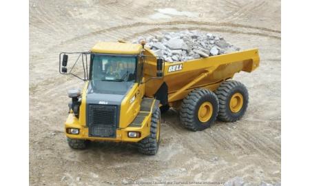 Jointed dump truck B35E