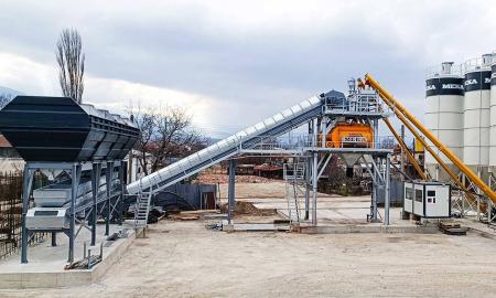Compact Concrete Batching Plant C120