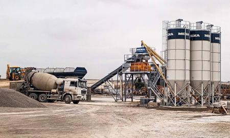 Compact Concrete Batching Plant C135
