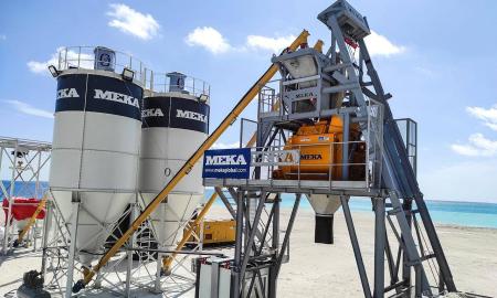Compact Concrete Batching Plant C60-S