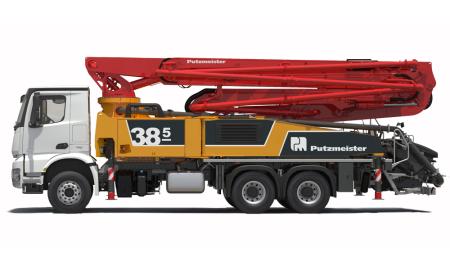 Truck-mounted Concrete Pump Putzmeister BSF 38-5.16 H