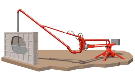 Concrete Placing System Putzmeister RV12-LIFT 5.5