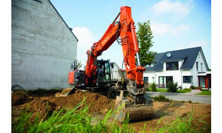 HITACHI ZX170W-3 wheel excavator