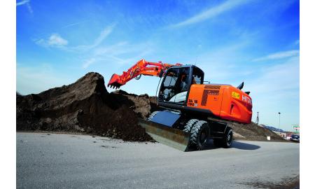 HITACHI ZX190W-3 wheel excavator