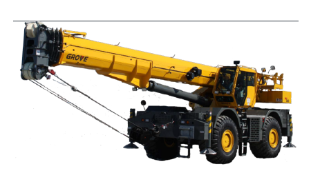 Rough terrain crane  Grove GRT880