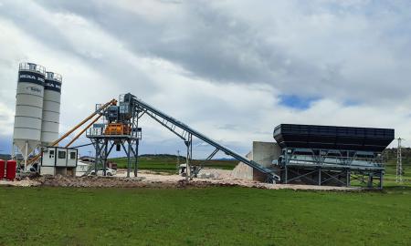 Stationary Concrete Batching Plant K120