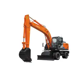 Wheeled excavators