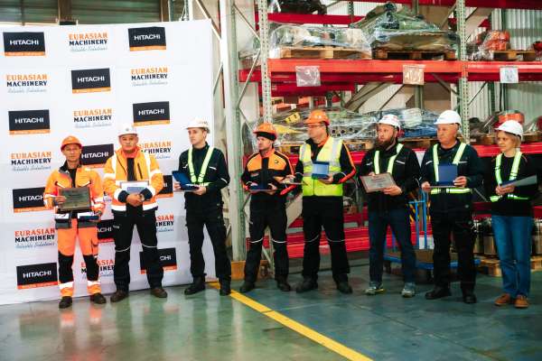 11 employees of the Mining and CRC Service Department were awarded the state awards 