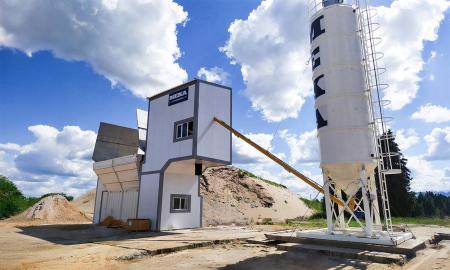Compact Concrete Batching Plant C30
