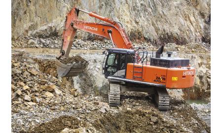 Карьерный экскаватор HITACHI ZX470LC-5A
