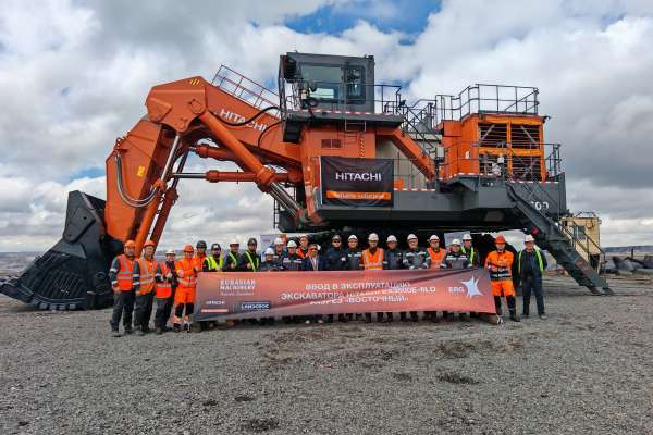 EURASIAN MACHINERY HITACHI EX3600E-6LD ЭКСКАВАТОРЫН ПАЙДАЛАНУҒА БЕРДІ